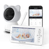 5 Inch WIFI Baby Monitor with 720P LCD Display Screen