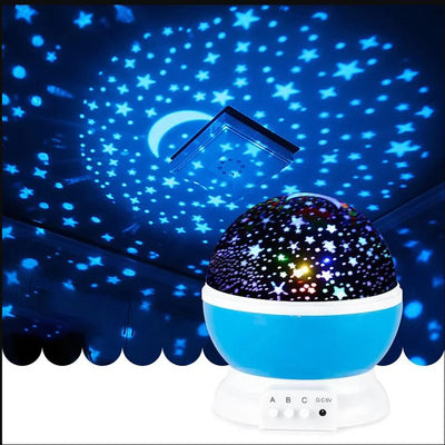 Starry Sky Rotating LED Night Light